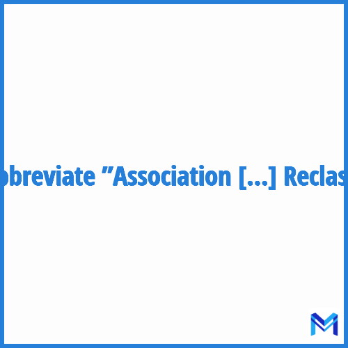 How to abbreviate ”Association de Formation Pour le Développement Régional et l'appui au Reclassement” in French?