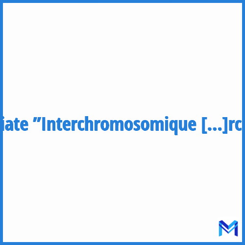 How to abbreviate ”Interchromosomique” in French?