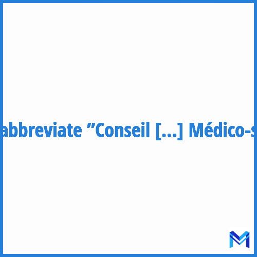 How to abbreviate ”Conseil National De L'évaluation Sociale Et Médico-sociale” in French?