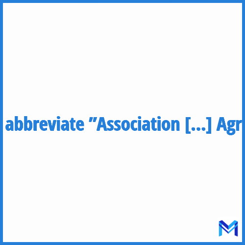 How to abbreviate ”Association de Gestion pour le compte des Institutions Complémentaires Agricoles” in French?