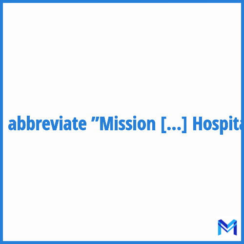 How to abbreviate ”Mission nationale d'Expertise et d'Audit Hospitaliers” in French?