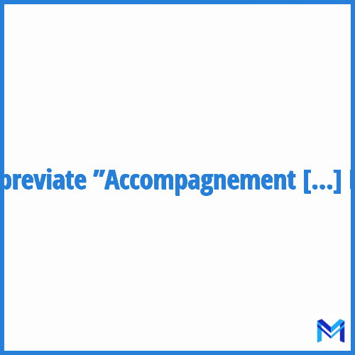 How to abbreviate ”Accompagnement En Economie Sociale Et Familiale” in French?