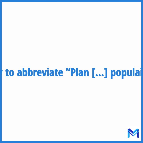 How to abbreviate ”Plan d'épargne retraite populaire” in French?