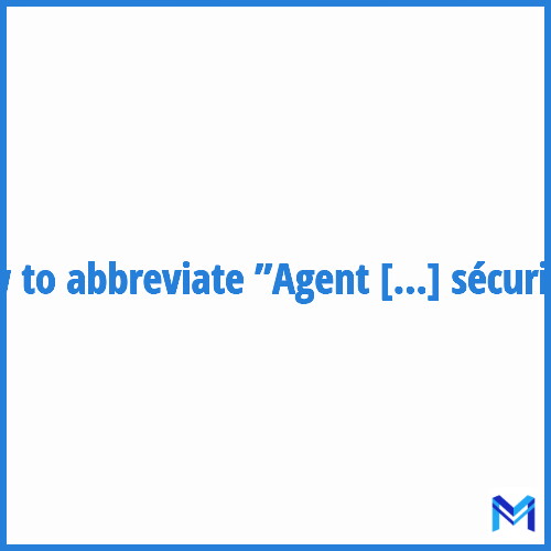 How to abbreviate ”Agent chargé de la mise en œuvre des règles d'hygiène et de sécurité” in French?