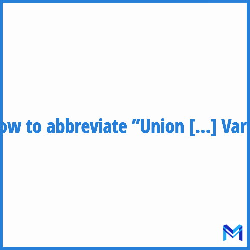 How to abbreviate ”Union diaconale du Var” in French?