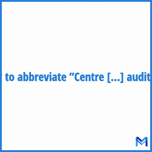 How to abbreviate ”Centre régional d'éducation spécialisée pour déficients auditifs” in French?