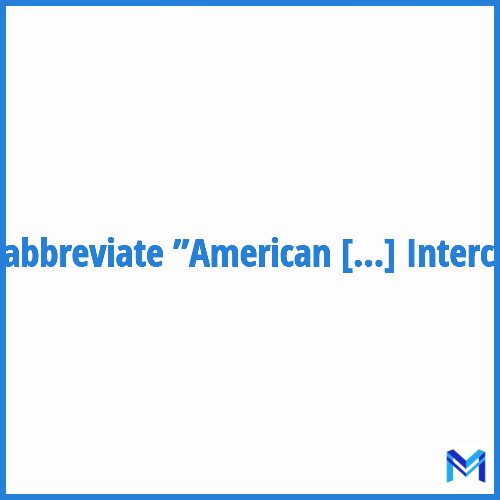 How to abbreviate ”American Standard Code for Information Interchange” in French?