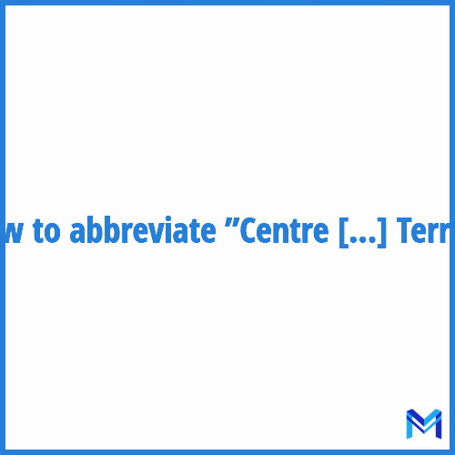 How to abbreviate ”Centre d'Information et de Recrutement de l'Armée de Terre” in French?