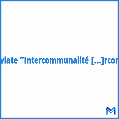 How to abbreviate ”Intercommunalité” in French?