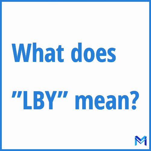 What does ”LBY”” mean?